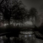 Abbey Park, Evesham, In The Fog